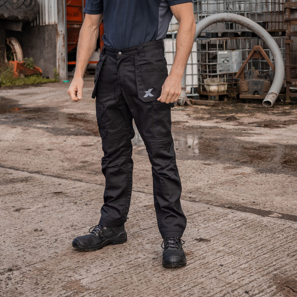 Xpert Pro Stretch+ Work Trouser Black