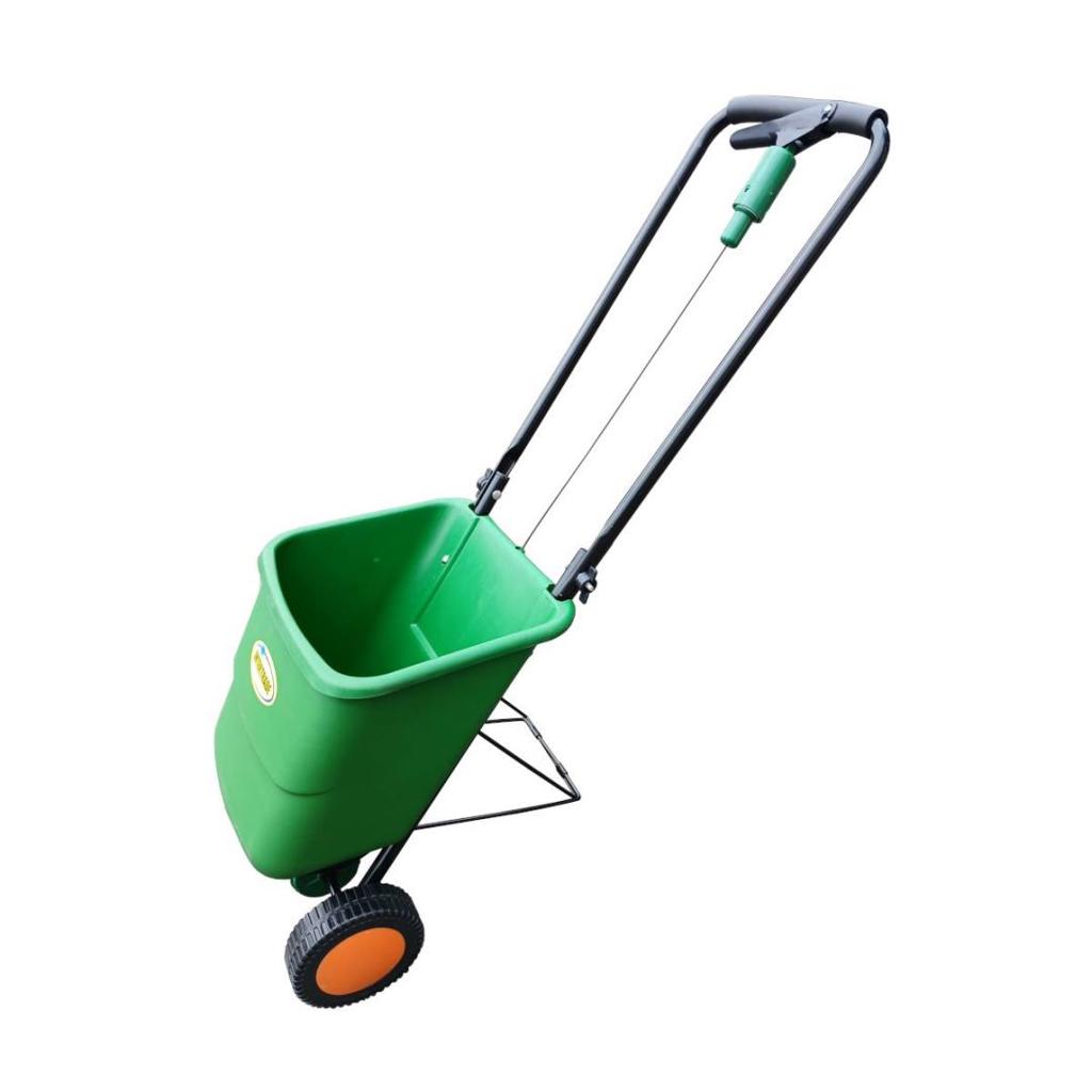 INTERTRADE ROTARY GARDEN SPREADER 12L GREEN