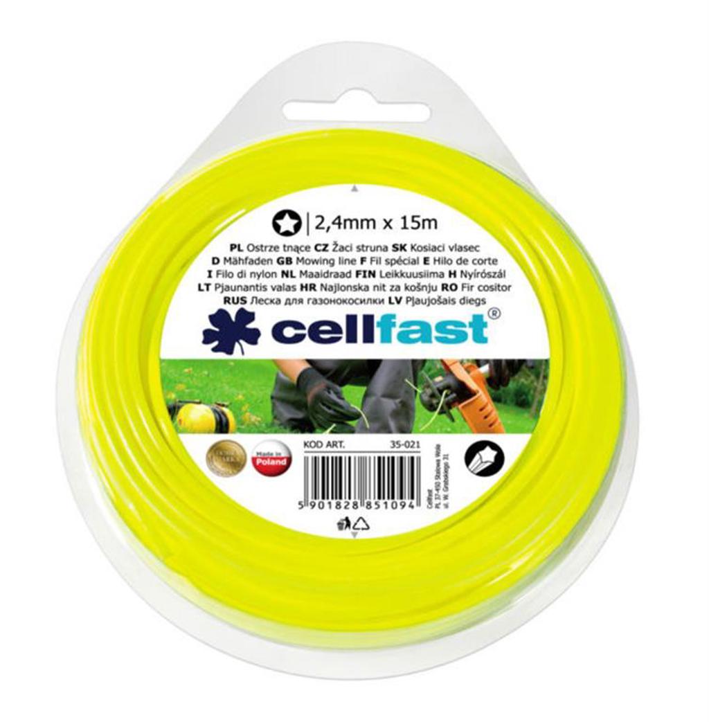 CELLFAST - NYLON STRIMMER CORD 15MTR