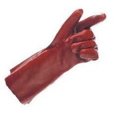 PVC Work Glove Gauntlet 14 inch