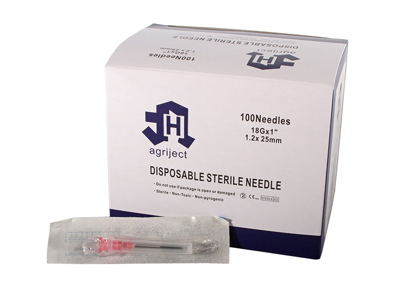 Agriject Polyhub Needle (Pack of 100)