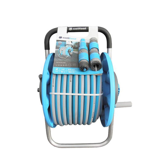 CELLFAST ALUPLUS 45M REEL-30M PLUS HOSE & FITTINGS ( 55-191 )
