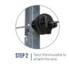 Clipex Wire Insulator (Pack of 25)