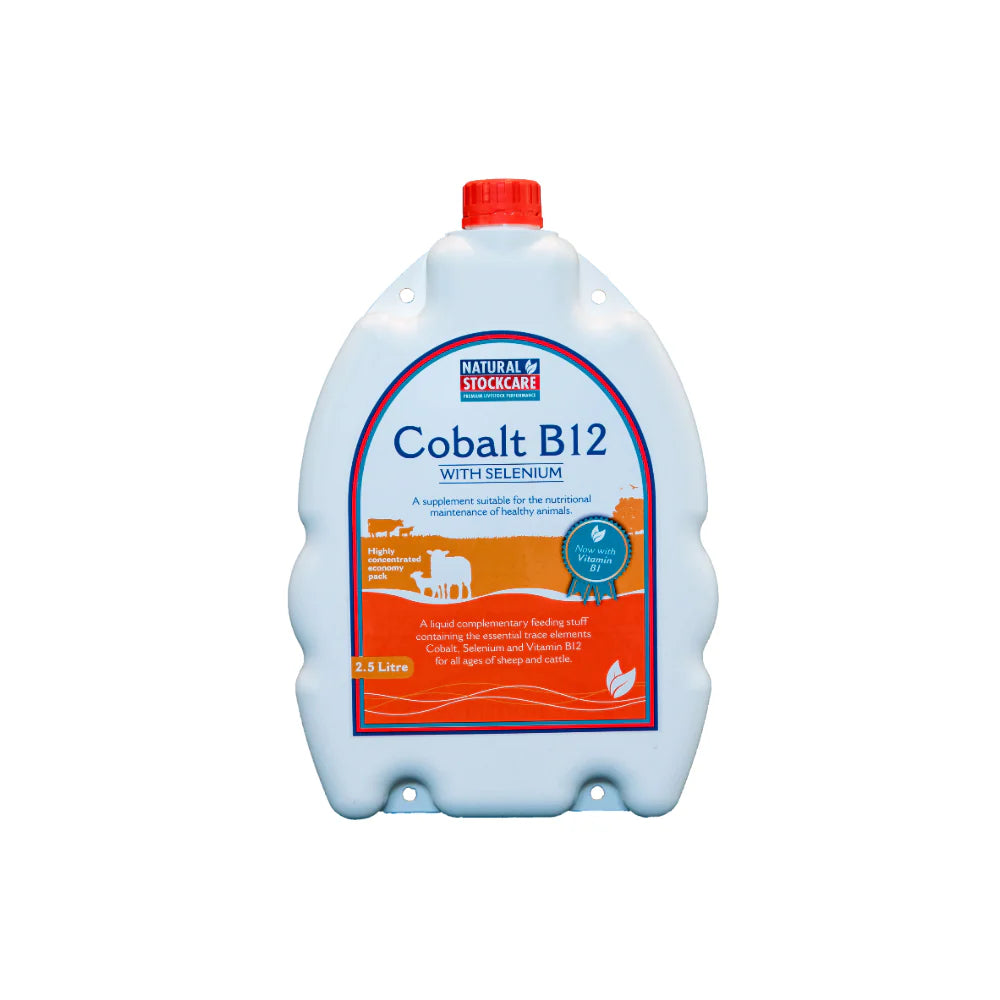 Natural Stockcare Cobalt B12 with Selenium