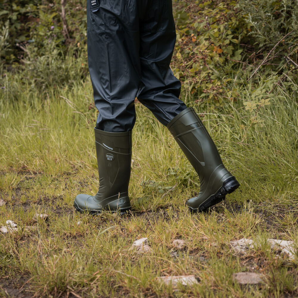 Swampmaster Vortex Non-Safety PVC Wellington Green
