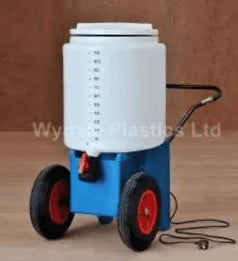 WYDALE 110L MILK TROLLEY WITH MIXER